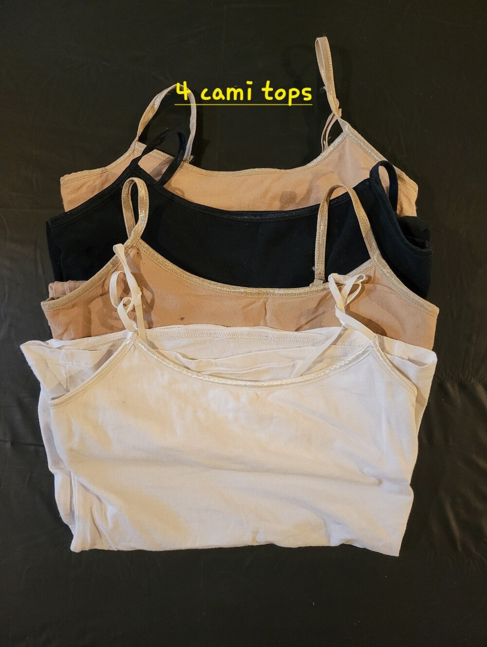 SO Perfect Cami Tops (3), And 1 Active Basic Size Small